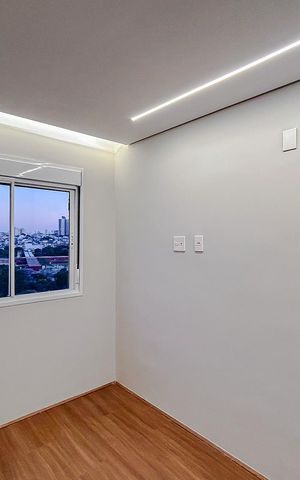 Apartamento à venda com 43m², 2 quartos e 1 vagaQuarto 2