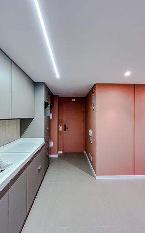 Apartamento à venda com 43m², 2 quartos e 1 vagaCozinha e Área de Serviço