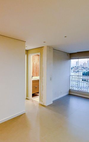 Apartamento à venda com 43m², 2 quartos e 1 vagaSala