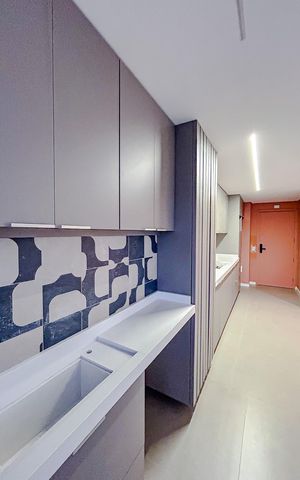 Apartamento à venda com 43m², 2 quartos e 1 vagaCozinha e Área de Serviço