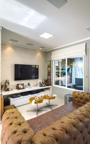 Casa de condomínio à venda com 150m², 3 quartos e 2 vagas Casa de condomínio à venda com 150m², 3 quartos e 2 vagasSala