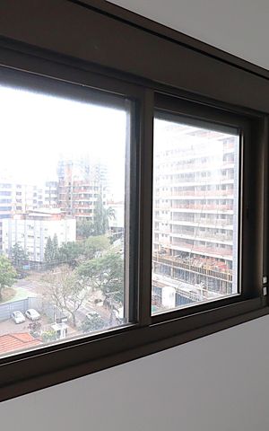 Apartamento à venda com 119m², 3 quartos e 2 vagasJanela do Quarto 3