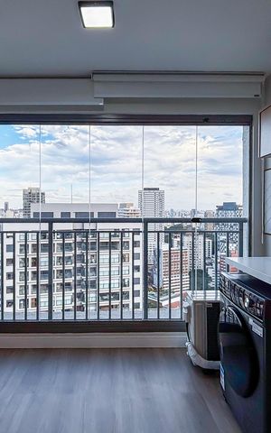 Studio para alugar com 27m², 1 quarto e sem vaga