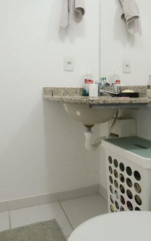 Apartamento para alugar com 60m², 2 quartos e 1 vaga Apartamento para alugar com 60m², 2 quartos e 1 vagaBanheiro