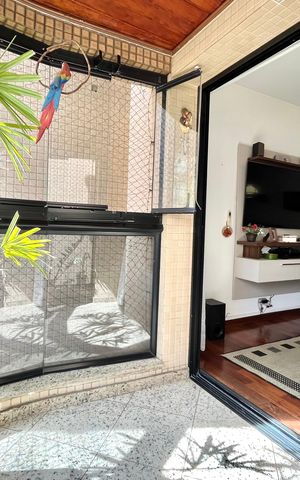 Apartamento à venda com 125m², 3 quartos e 2 vagasVaranda da Sala