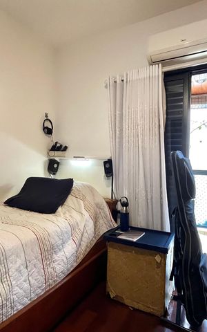 Apartamento à venda com 125m², 3 quartos e 2 vagasQuarto 3