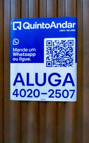 Casa para alugar com 60m², 2 quartos e 1 vagaPlaca 
