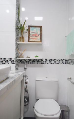 Apartamento para alugar com 90m², 2 quartos e sem vagaBanheiro
