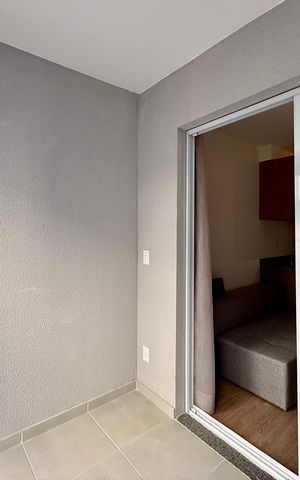Apartamento para alugar com 30m², 1 quarto e sem vaga Apartamento para alugar com 30m², 1 quarto e sem vagaSacada