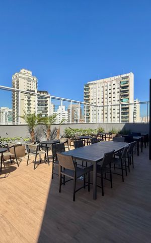 Apartamento para alugar com 30m², 1 quarto e sem vaga