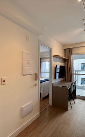 Apartamento para alugar com 30m², 1 quarto e sem vaga