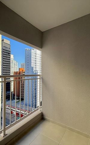 Apartamento para alugar com 30m², 1 quarto e sem vaga Apartamento para alugar com 30m², 1 quarto e sem vagaSacada