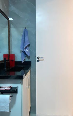 Apartamento para alugar com 60m², 2 quartos e 1 vaga Apartamento para alugar com 60m², 2 quartos e 1 vagaBanheiro da Suíte