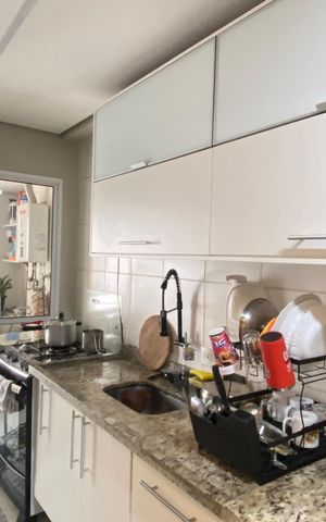 Apartamento para alugar com 60m², 2 quartos e 1 vaga Apartamento para alugar com 60m², 2 quartos e 1 vagaCozinha - Área de Serviço