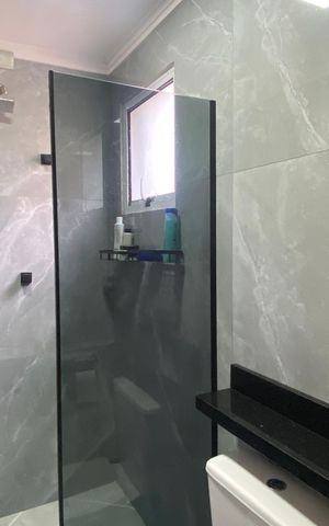 Apartamento para alugar com 60m², 2 quartos e 1 vaga Apartamento para alugar com 60m², 2 quartos e 1 vagaBanheiro da Suíte