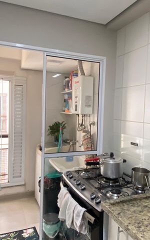 Apartamento para alugar com 60m², 2 quartos e 1 vaga Apartamento para alugar com 60m², 2 quartos e 1 vagaCozinha - Área de Serviço