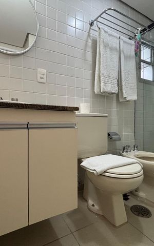 Apartamento à venda com 43m², 1 quarto e 1 vaga Apartamento à venda com 43m², 1 quarto e 1 vagaBanheiro