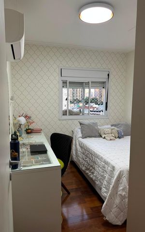 Apartamento à venda com 120m², 3 quartos e 2 vagasQuarto