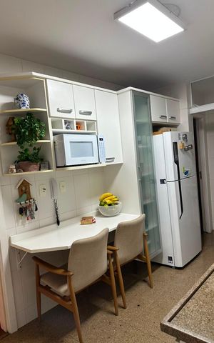 Apartamento à venda com 120m², 3 quartos e 2 vagasCozinha