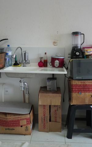 Apartamento à venda com 35m², 2 quartos e sem vagaSala/Cozinha