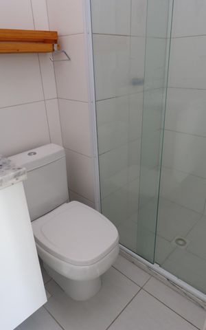 Apartamento para alugar com 58m², 2 quartos e 1 vaga Apartamento para alugar com 58m², 2 quartos e 1 vagaBanheiro