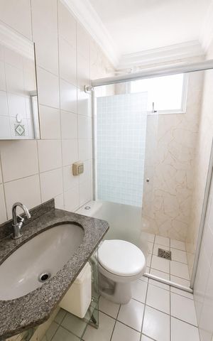 Apartamento para alugar com 75m², 2 quartos e 1 vaga Apartamento para alugar com 75m², 2 quartos e 1 vagaBanheiro
