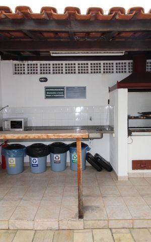 Apartamento para alugar com 120m², 3 quartos e 2 vagasÁrea comum - Churrasqueira