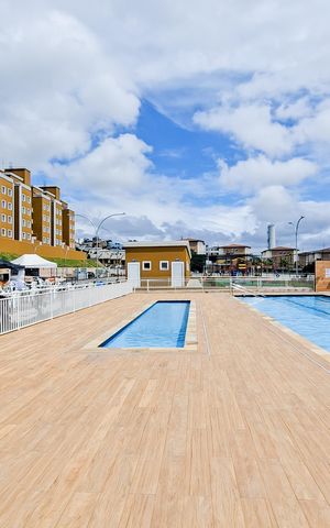 Apartamento para alugar com 54m², 2 quartos e 1 vagaÁrea comum - Piscina