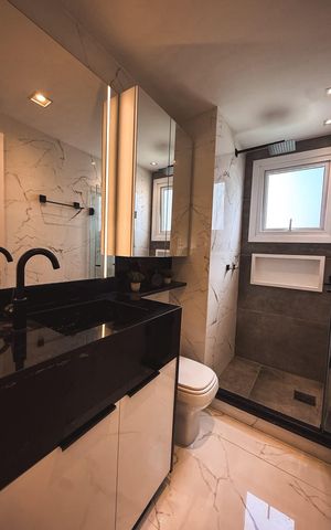 Apartamento para alugar com 67m², 2 quartos e 1 vagaBanheiro