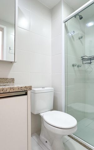 Apartamento para alugar com 60m², 2 quartos e 2 vagasBanheiro Social