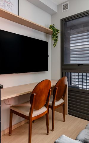 Studio para alugar com 26m², 1 quarto e sem vaga Studio para alugar com 26m², 1 quarto e sem vagaSala