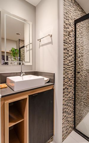 Studio para alugar com 26m², 1 quarto e sem vaga Studio para alugar com 26m², 1 quarto e sem vagaBanheiro