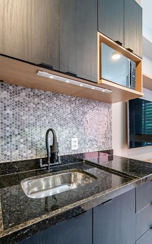 Studio para alugar com 26m², 1 quarto e sem vaga Studio para alugar com 26m², 1 quarto e sem vagaCozinha