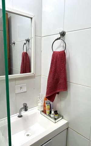 Apartamento para alugar com 69m², 2 quartos e 1 vaga Apartamento para alugar com 69m², 2 quartos e 1 vagaBanheiro da Suíte