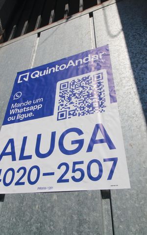 Casa para alugar com 39m², 1 quarto e 1 vagaPlaca