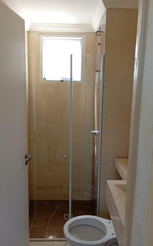 Apartamento para alugar com 45m², 2 quartos e 1 vaga Apartamento para alugar com 45m², 2 quartos e 1 vagaBanheiro