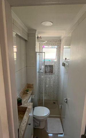 Apartamento para alugar com 50m², 2 quartos e 1 vaga Apartamento para alugar com 50m², 2 quartos e 1 vagaBanheiro