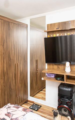 Apartamento à venda com 49m², 2 quartos e 2 vagasQuarto 1