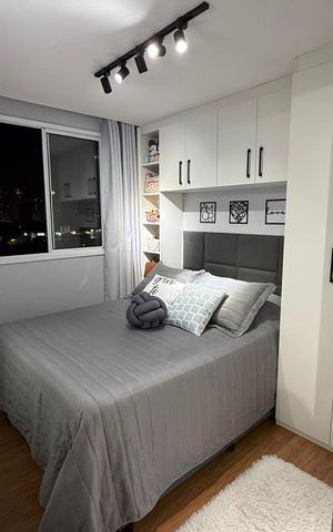 Apartamento à venda com 28m², 1 quarto e sem vaga Apartamento à venda com 28m², 1 quarto e sem vagaQuarto