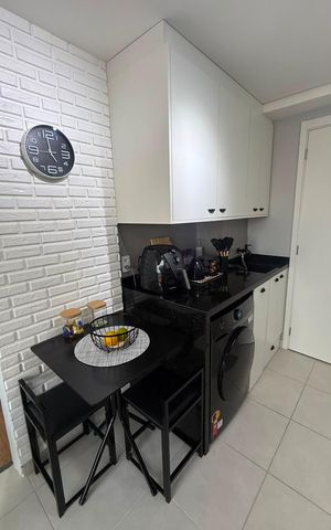 Apartamento à venda com 28m², 1 quarto e sem vaga Apartamento à venda com 28m², 1 quarto e sem vagaCozinha