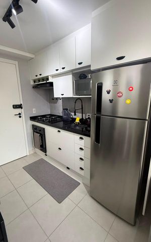 Apartamento à venda com 28m², 1 quarto e sem vaga Apartamento à venda com 28m², 1 quarto e sem vagaCozinha
