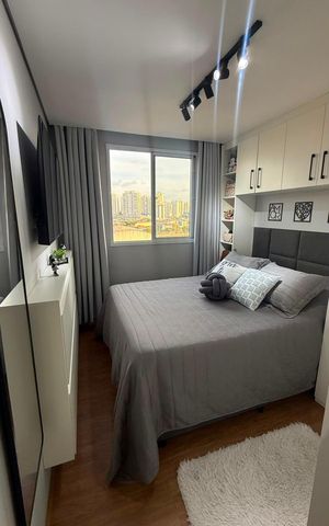 Apartamento à venda com 28m², 1 quarto e sem vaga Apartamento à venda com 28m², 1 quarto e sem vagaQuarto