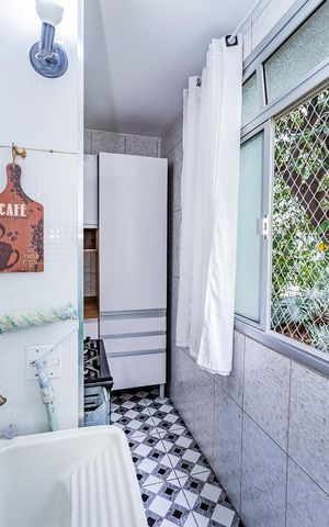 Apartamento para alugar com 44m², 2 quartos e 1 vaga Apartamento para alugar com 44m², 2 quartos e 1 vagaÁrea de Serviço
