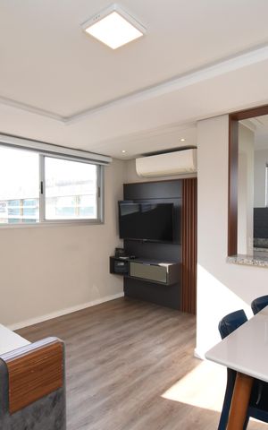 Apartamento à venda com 43m², 1 quarto e sem vagaSala