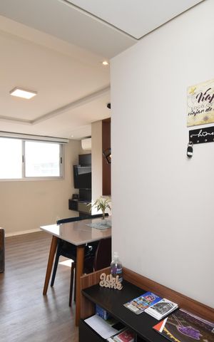 Apartamento à venda com 43m², 1 quarto e sem vagaSala