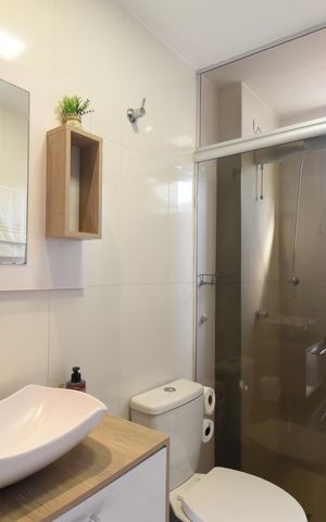 Apartamento à venda com 43m², 1 quarto e sem vagaBanheiro