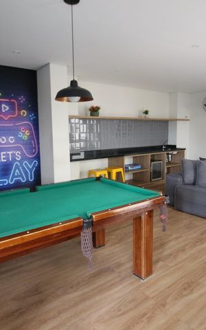 Studio para alugar com 24m², 1 quarto e 1 vagaÁrea comum - Sala de jogos