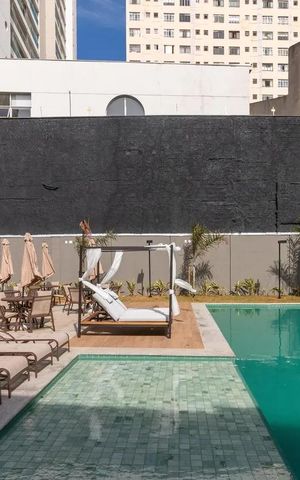 Apartamento à venda com 37m², 2 quartos e sem vaga Apartamento à venda com 37m², 2 quartos e sem vagaPiscina