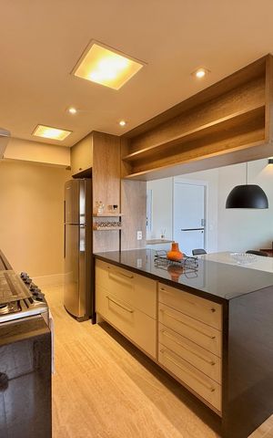 Apartamento para alugar com 143m², 3 quartos e 3 vagas Apartamento para alugar com 143m², 3 quartos e 3 vagasCozinha