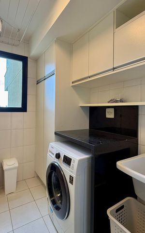 Apartamento para alugar com 143m², 3 quartos e 3 vagas Apartamento para alugar com 143m², 3 quartos e 3 vagasÁrea de Serviço